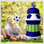 Price and Buy Collapsible Silicone Water Bottle – Soccer Ball Design, 0.55 L Capacity - Image 8