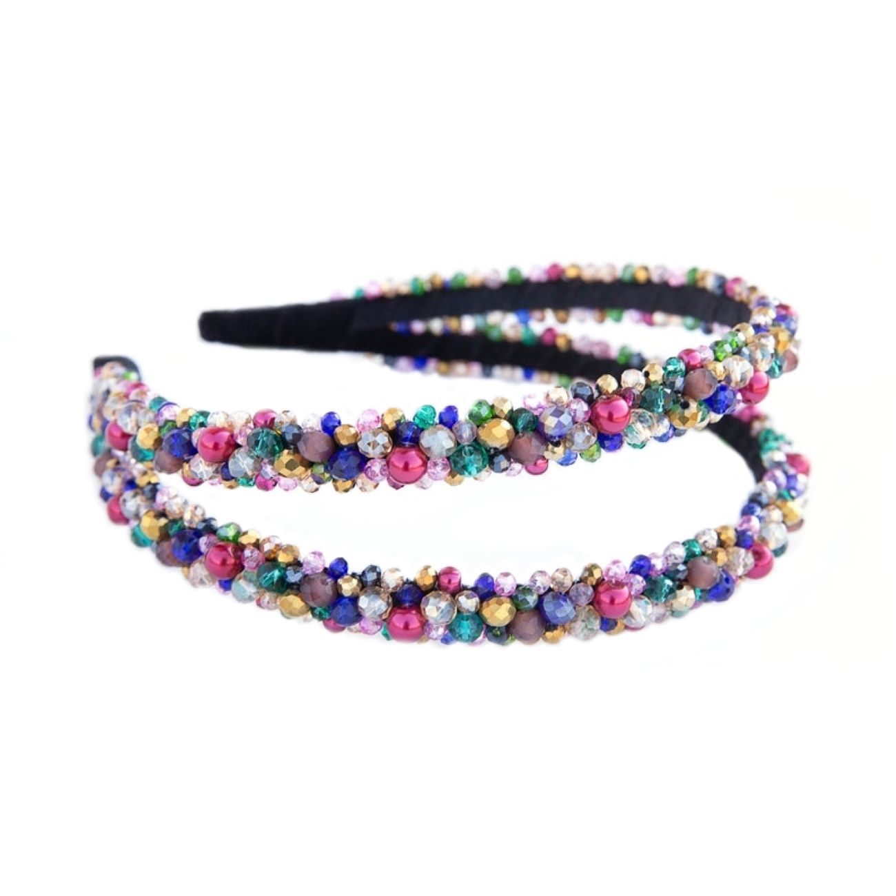 Price and Buy Colorful Double Beaded Hairband – Bold & Beautiful_69031e0a9babe.jpeg Price and Buy Colorful Double Beaded Hairband – Bold & Beautiful - Image 1