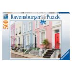 Price and Buy Colorful Townhouses in London Jigsaw Puzzle-500 Pieces