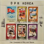Price and Buy Commemorative Stamp Model of South Korea, 1980, Set of 6 Pieces