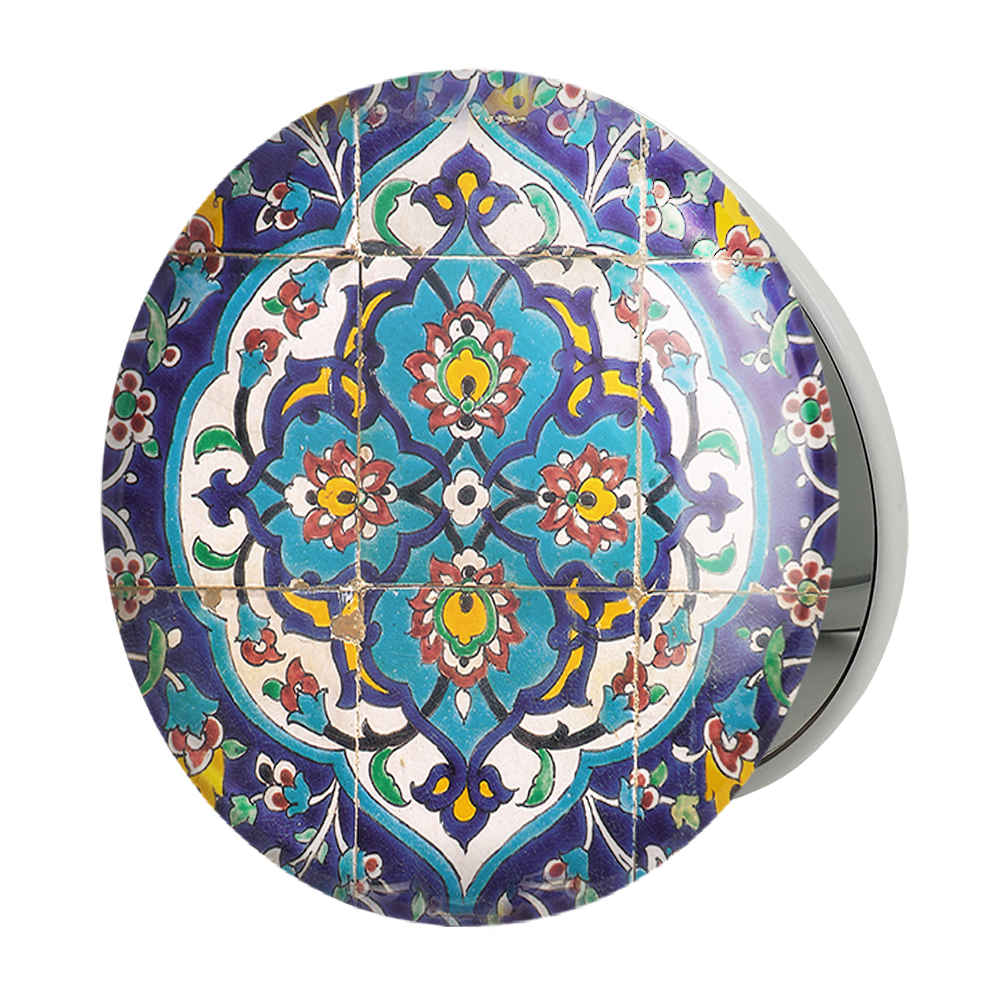 Price and Buy Compact Pocket Mirror with Persian Inspired Newsha Design