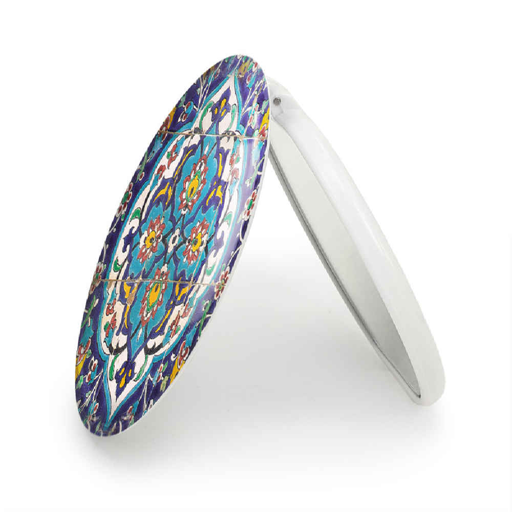 Price and Buy Compact Pocket Mirror with Persian Inspired Newsha Design - Image 6
