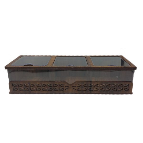 Price and Buy Compact Tea Organizer with 3 Storage Sections – Wood Finish_68fee1c73a996.jpeg Price and Buy Compact Tea Organizer with 3 Storage Sections – Wood Finish