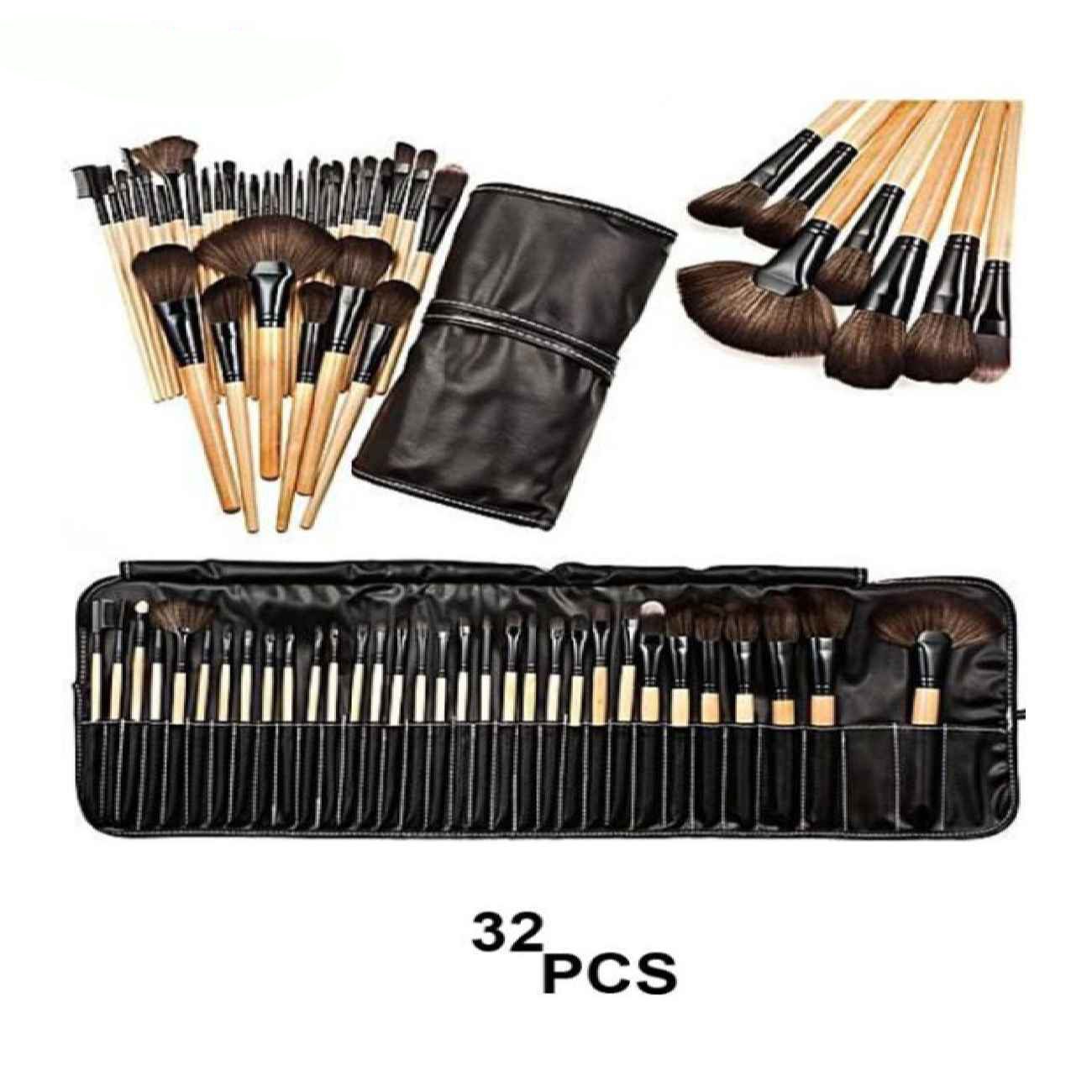 Price and Buy Complete 32-Piece Professional Cosmetic Brush Set – All in One Beauty Tools - Image 3