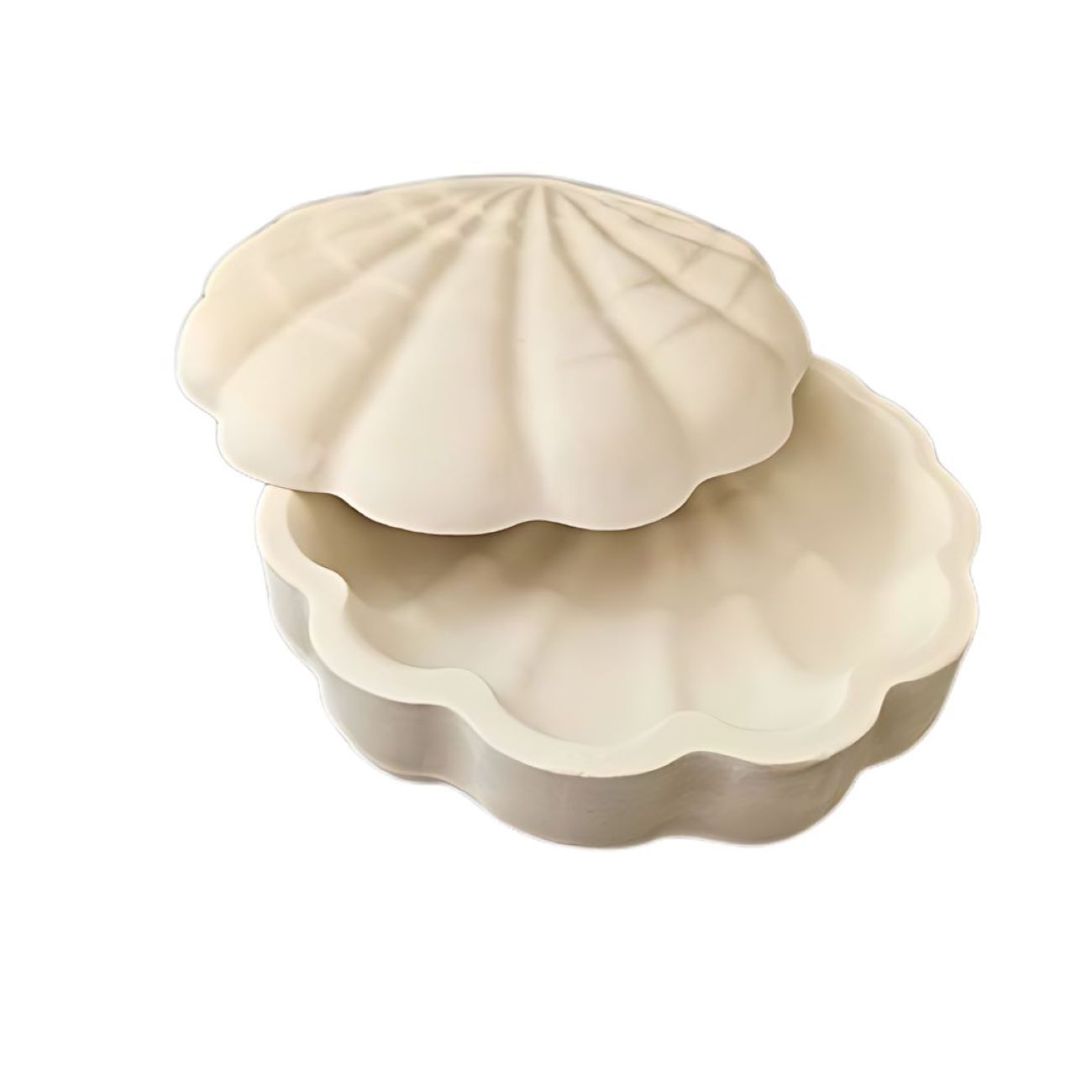 Price and Buy Concrete Seashell-Design Jewelry Box With Lid for Rings, Earrings, and Small Accessories_6902b7b0ee82a.jpeg Price and Buy Concrete Seashell-Design Jewelry Box With Lid for Rings, Earrings, and Small Accessories - Image 1