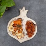 Price and Buy Concrete Tray Pomegranate Design – Elegant Handcrafted Decorative Piece for Home or Office - Image 3