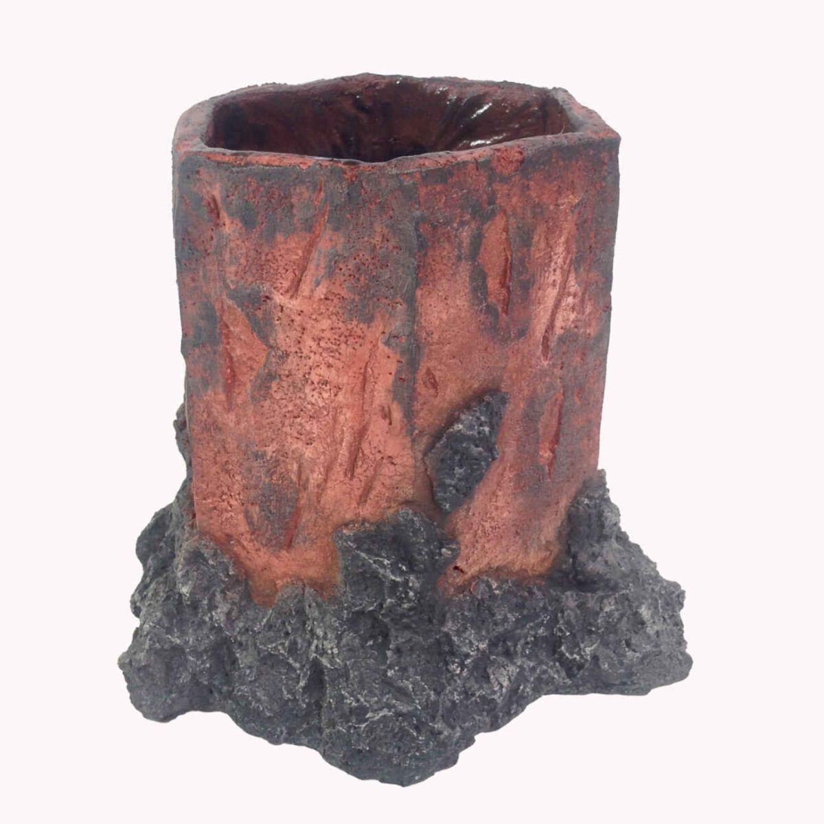 Price and Buy Concrete Vase Handcrafted with Tree Trunk Design for Modern Home
