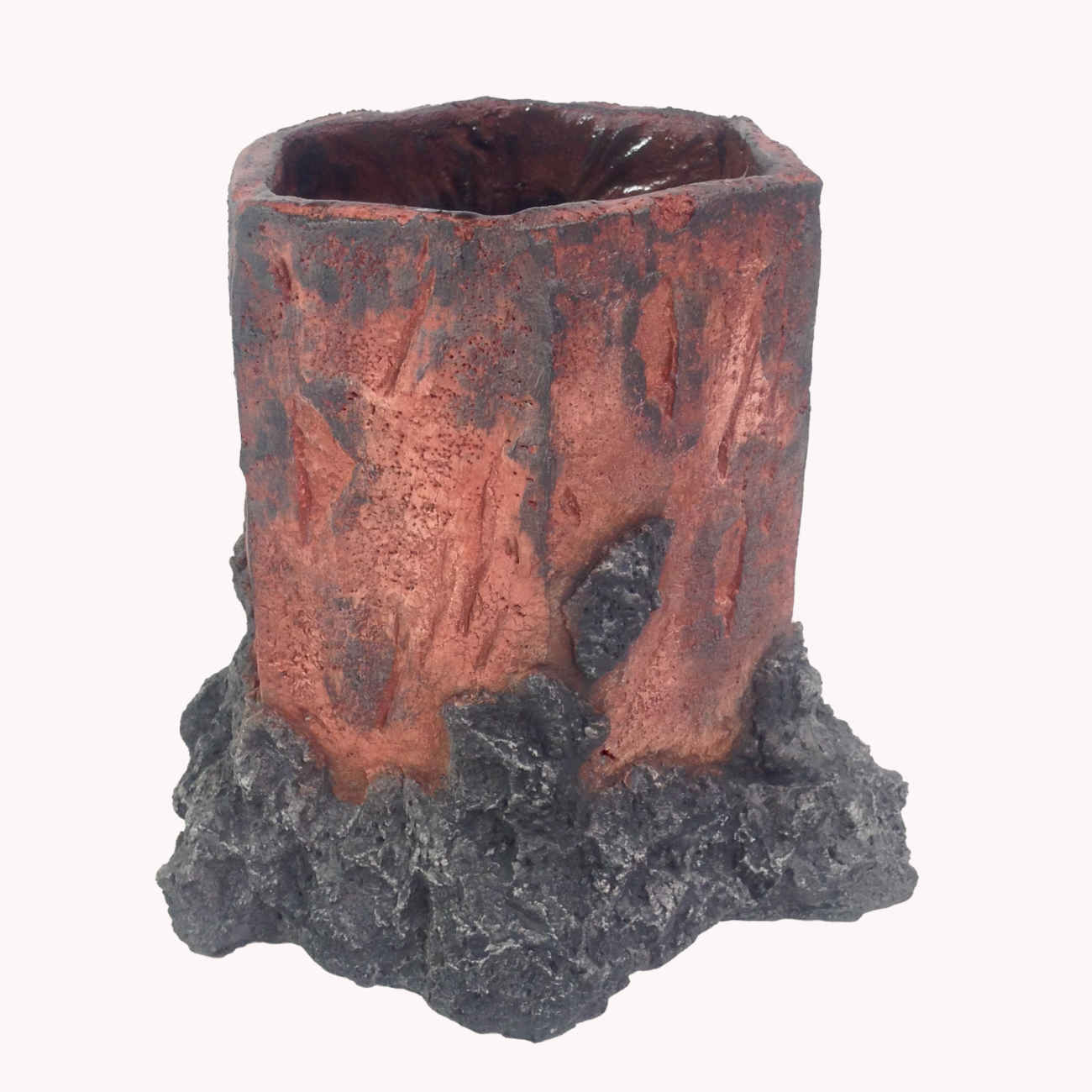 Price and Buy Concrete Vase Handcrafted with Tree Trunk Design for Modern Home