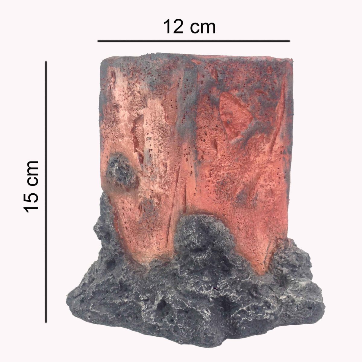 Price and Buy Concrete Vase Handcrafted with Tree Trunk Design for Modern Home - Image 3