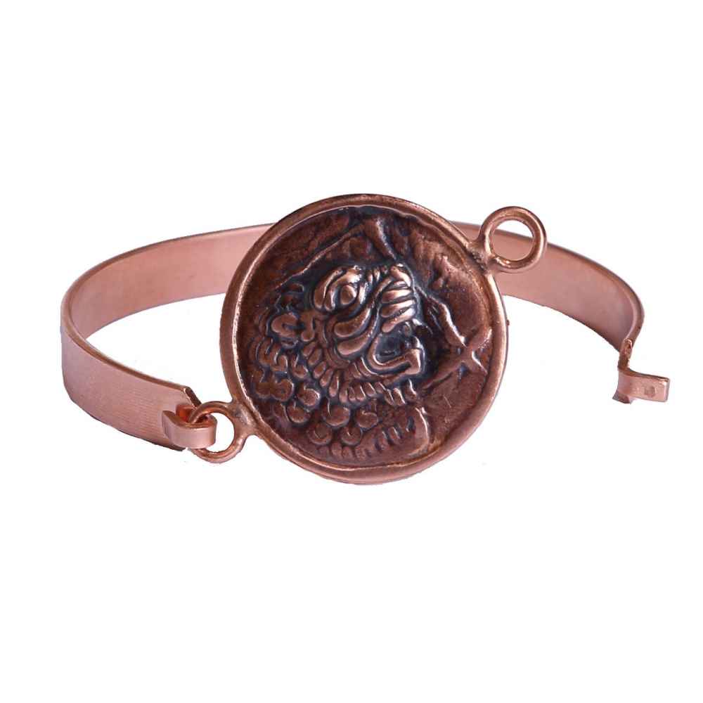 Price and Buy Copper Bracelet – Mordad Lion Symbol Design - Image 3