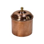 Price and Buy Copper Canister Jar Hammered to Enhance your Kitchen Handcrafted