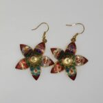 Price and Buy Copper Dangle Earrings Enameled for Women Indian - Image 4
