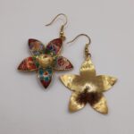 Price and Buy Copper Dangle Earrings Enameled for Women Indian - Image 6