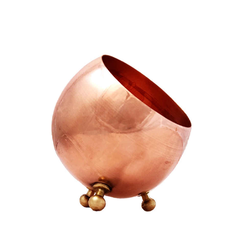 Price and Buy Copper Dessert Serving Bowl Traditionally Hammered Rima - Image 3