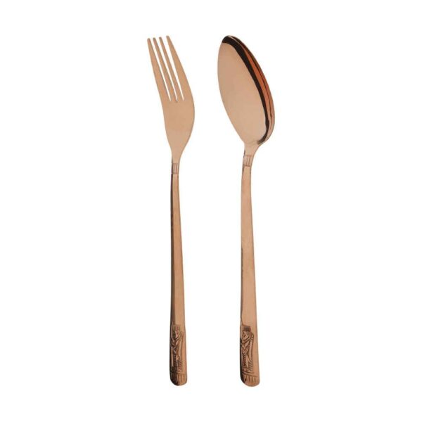 Price and Buy Copper Flatware Set – Spoon and Fork Farnaz (12pcs)_68fcd654b08ee.jpeg Price and Buy Copper Flatware Set – Spoon and Fork Farnaz (12pcs)