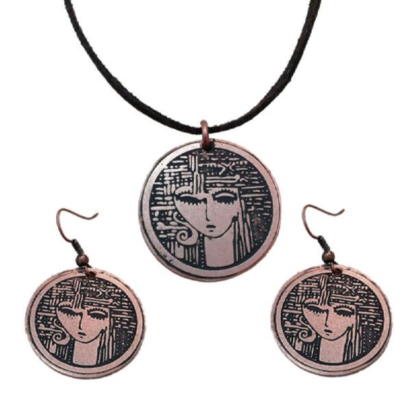Price and Buy Copper Necklace & Earring Set Model Rokh_68fbe6ecbfb62.jpeg Price and Buy Copper Necklace & Earring Set Model Rokh