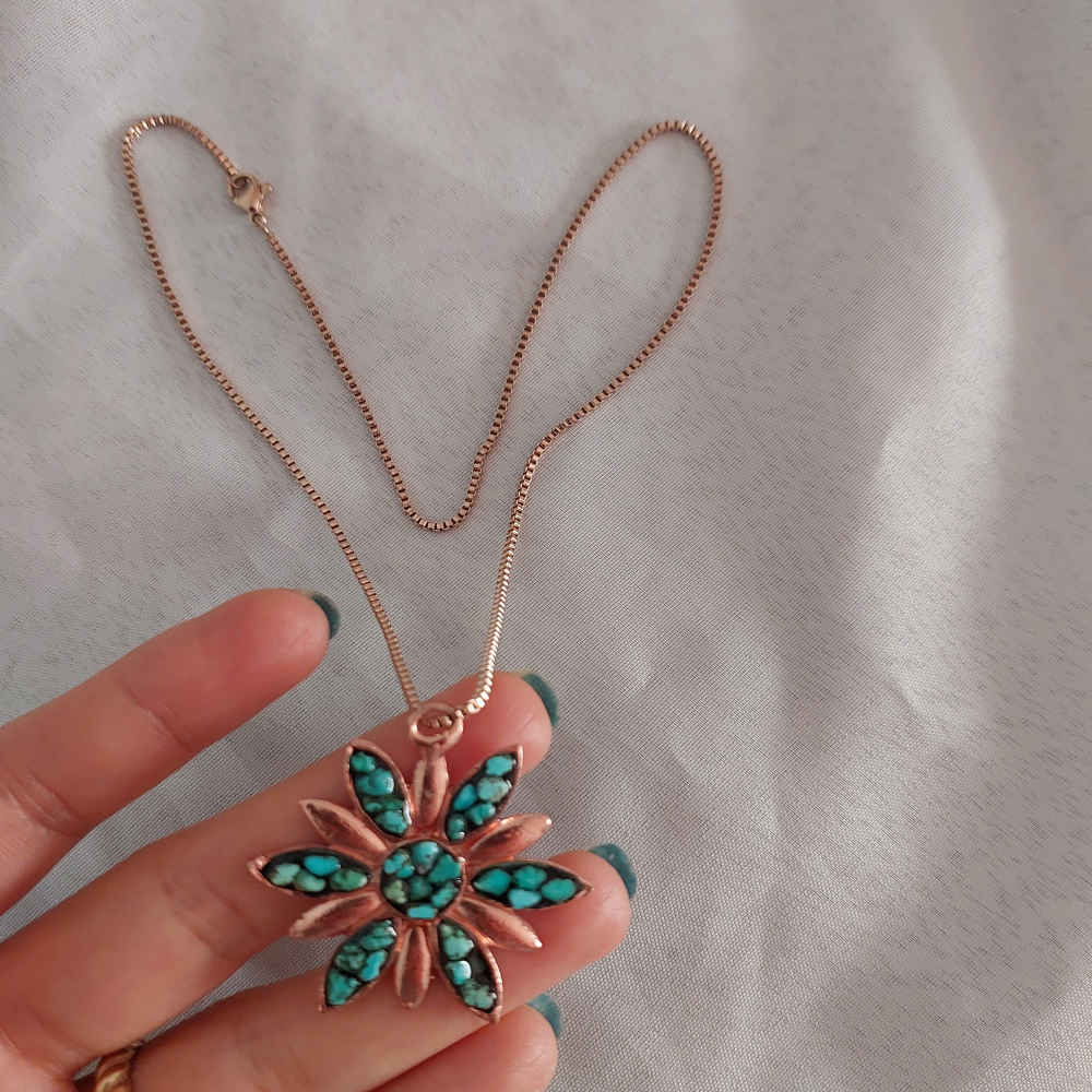 Price and Buy Copper Necklace for Women Artistic Setareh - Image 3