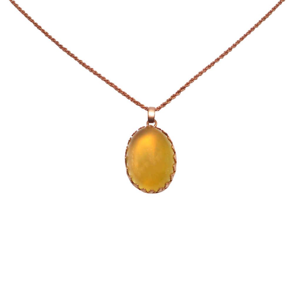 Price and Buy Copper Necklace for Women Classic Style with Agate - Image 4