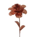Price and Buy Copper Rose Flower Handcrafted for Home Decor – Floral Art Design (x10) - Image 3