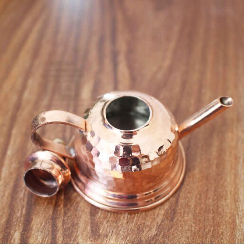 Price and Buy Copper Saffron Infuser Teapot Handcrafted Model Mess - Image 4