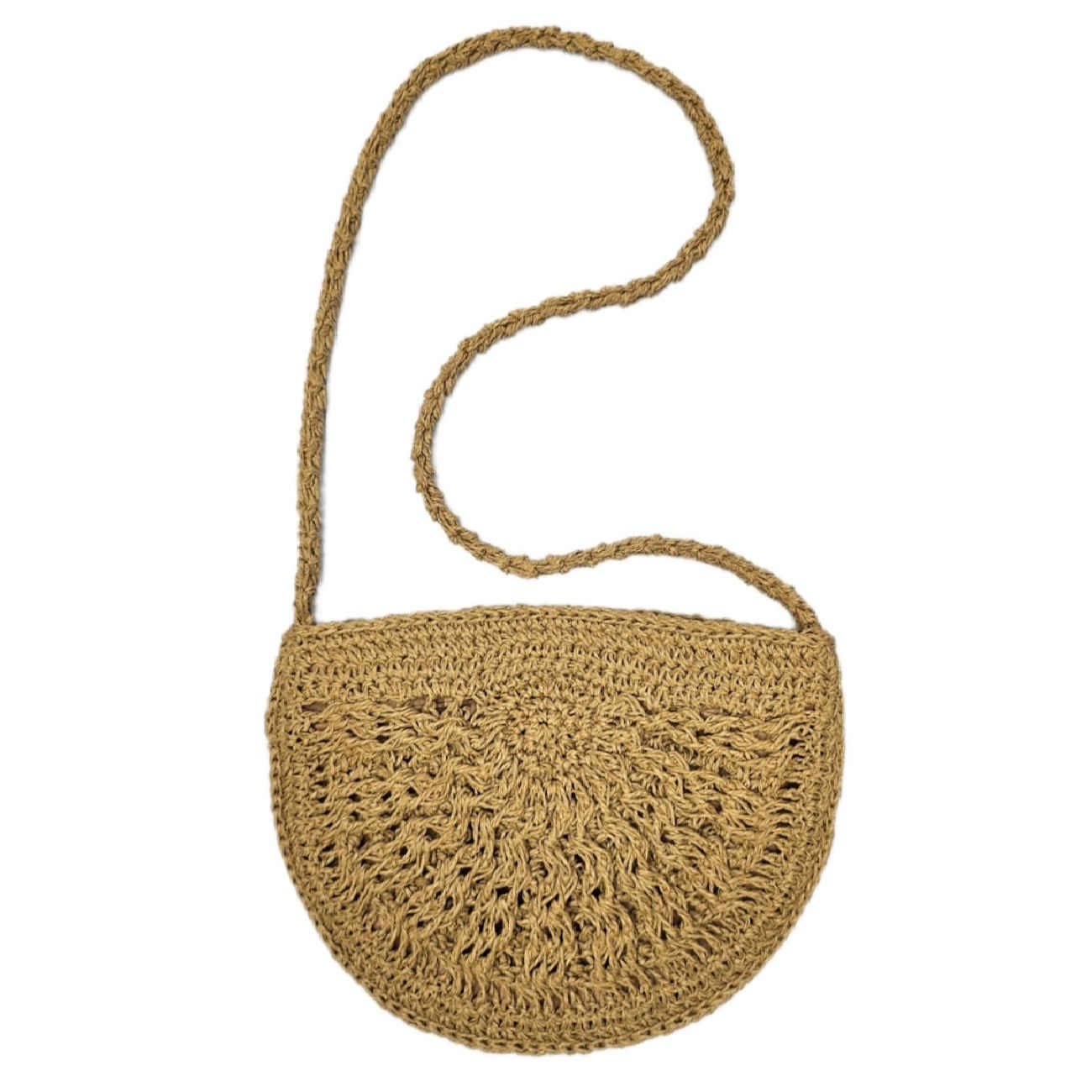 Price and Buy Coral Handwoven Raffia Bag – Elegant Semi-Circle Tote with Textured Design_6903b37152f08.jpeg Price and Buy Coral Handwoven Raffia Bag – Elegant Semi-Circle Tote with Textured Design - Image 1
