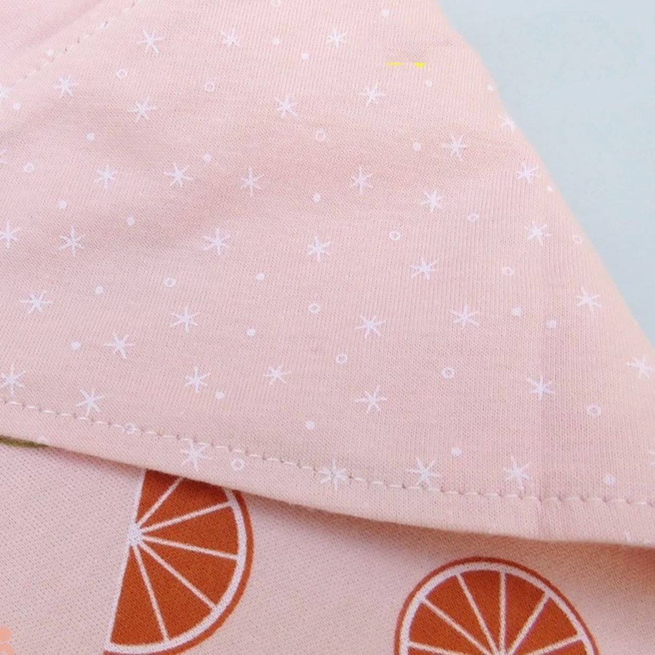 Price and Buy Cotton Baby and Toddler Bib and Neck Scarf — Pink Orange Design_6902a2cfd4629.jpeg Price and Buy Cotton Baby and Toddler Bib and Neck Scarf — Pink Orange Design - Image 3