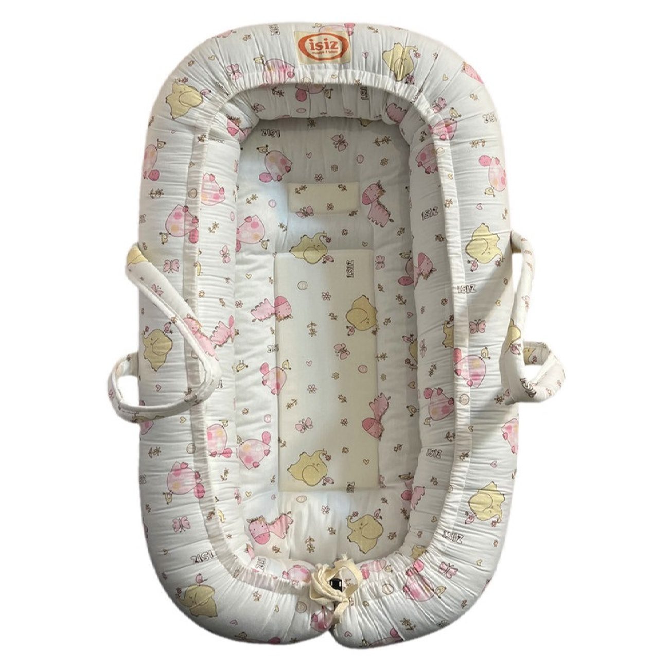 Price and Buy Cotton Baby Nest Perfect for Safe and Cozy Sleep Animal Design_68ff836303268.jpeg Price and Buy Cotton Baby Nest Perfect for Safe and Cozy Sleep Animal Design - Image 1