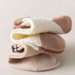 Price and Buy Cotton Bear Socks -Soft Cream & White Combo (x5) - Image 3