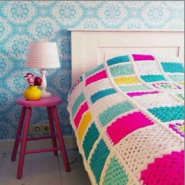 Price and Buy Cotton Crochet Bedspread – Colorful Afghan Style Blanket – Parto_68fc011498840.jpeg Price and Buy Cotton Crochet Bedspread – Colorful Afghan Style Blanket – Parto