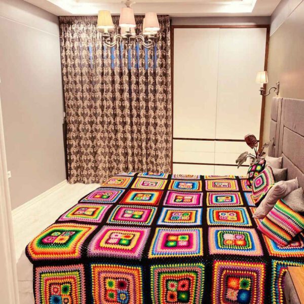 Price and Buy Cotton Crochet Bedspread – Modern Afghan Style Colorful Blanket – Taban_68fc00aec67f8.jpeg Price and Buy Cotton Crochet Bedspread – Modern Afghan Style Colorful Blanket – Taban