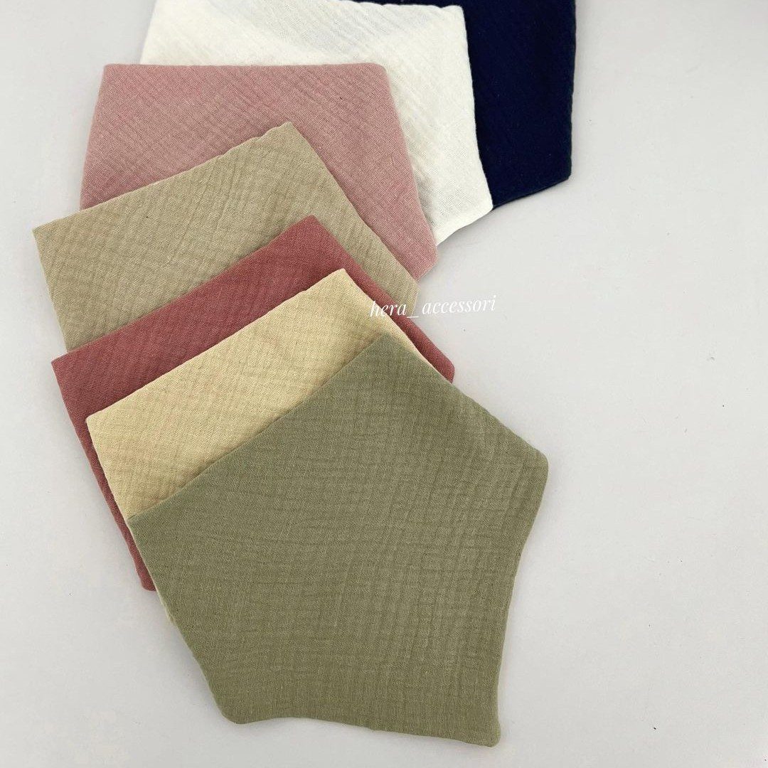 Price and Buy Cotton Muslin Neck Scarf Bandana for Baby_6902386e4e4b8.jpeg Price and Buy Cotton Muslin Neck Scarf Bandana for Baby - Image 1