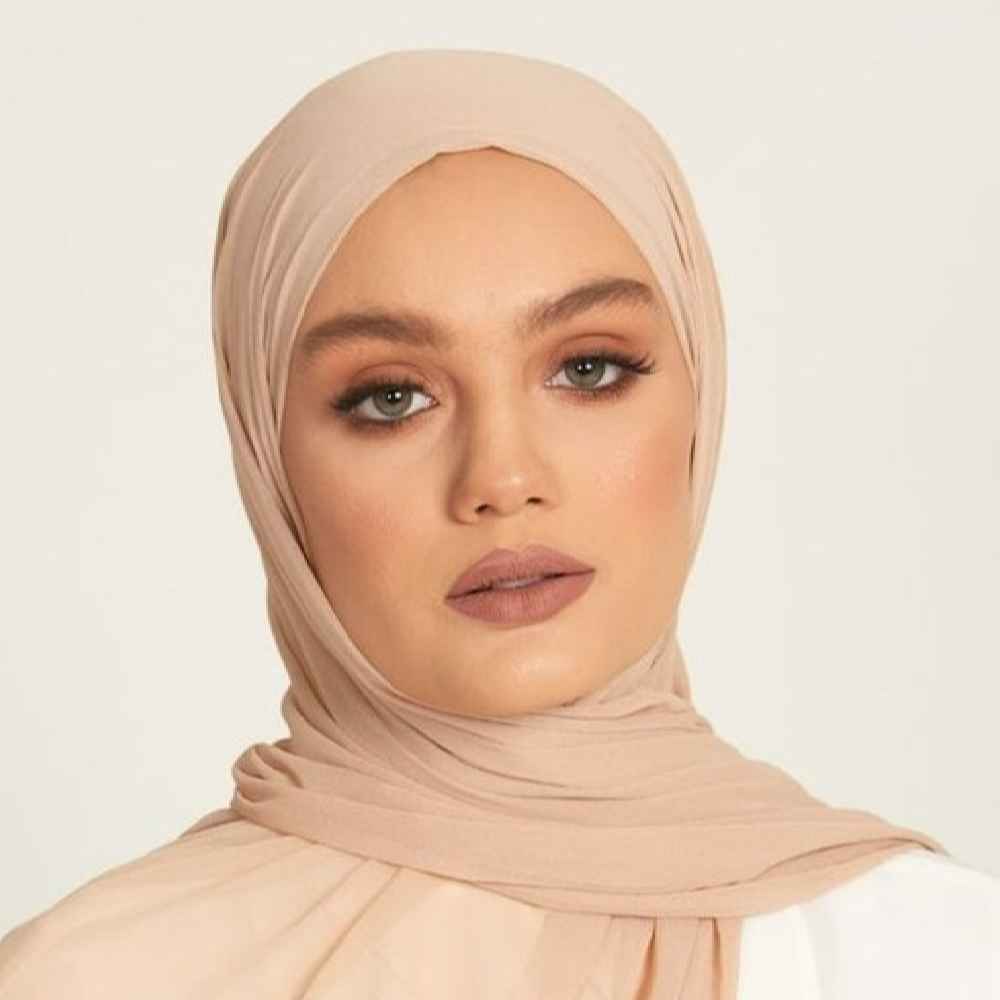 Price and Buy Cream Chiffon Shayla Hijab for Women - Image 3