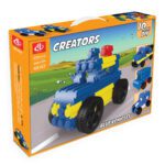 Price and Buy Creators: Mountain Car Building Blocks – DIY Set with 10 Models, 220 Pieces for Ages 5+