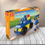 Price and Buy Creators: Mountain Car Building Blocks – DIY Set with 10 Models, 220 Pieces for Ages 5+ - Image 3