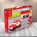 Price and Buy Creators: Rescue Vehicles Building Blocks – 10 Models, 220 Pieces for Ages 5+ - Image 8