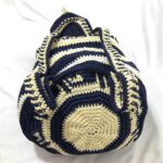 Price and Buy Crochet Casual Backpack with Geometric Design Handmade - Image 4