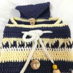 Price and Buy Crochet Casual Backpack with Geometric Design Handmade - Image 7