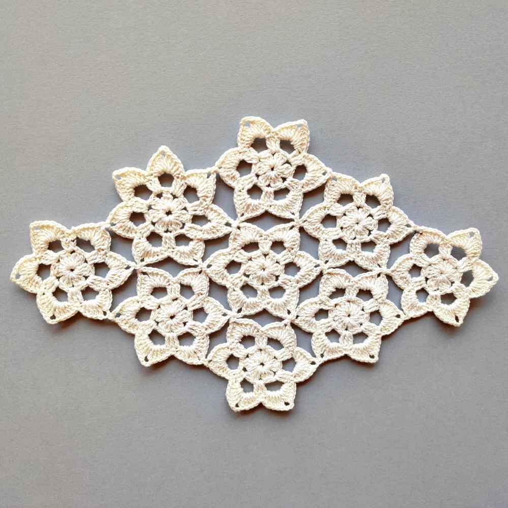 Price and Buy Crochet Hand Knitted Tablecloth Model Mino