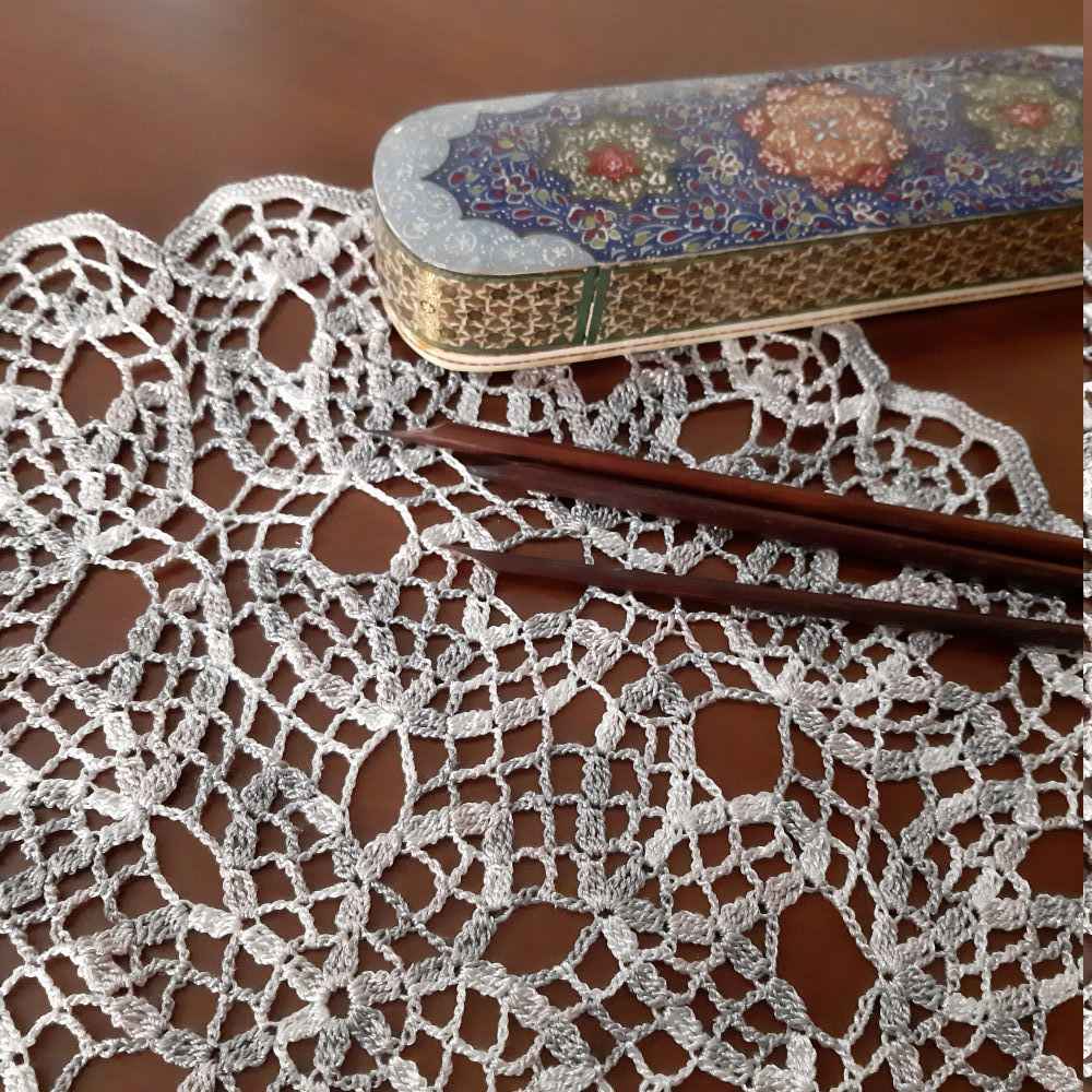 Price and Buy Crochet Hand Knitted Tablecloth Model Ronak - Image 3