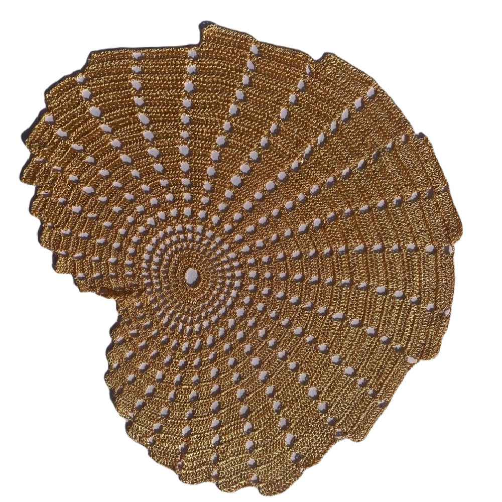 Price and Buy Crochet Hand Knitted Tablecloth Model Snail