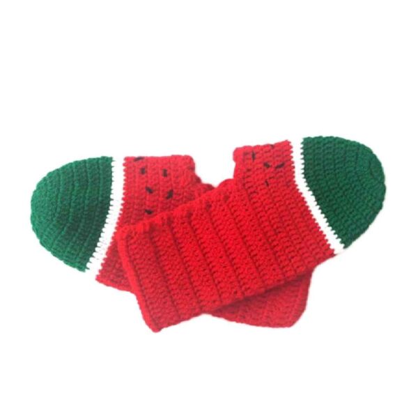 Price and Buy Crochet Slippers for Women Acrylic fiber Knitted Watermelon_68fc6e4870b5f.jpeg Price and Buy Crochet Slippers for Women Acrylic fiber Knitted Watermelon