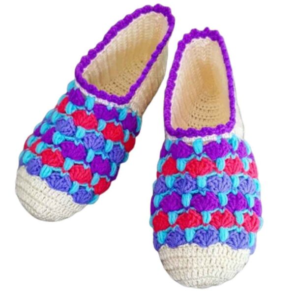 Price and Buy Crochet Slippers for Women Cotton Knitted Model Darya_68fc6fe3f2de3.jpeg Price and Buy Crochet Slippers for Women Cotton Knitted Model Darya
