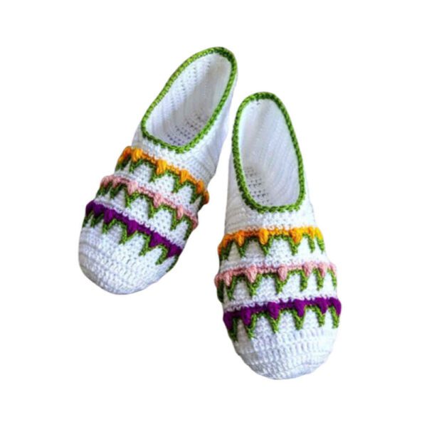 Price and Buy Crochet Slippers for Women Cotton Knitted Model Nelin_68fc700255f2e.jpeg Price and Buy Crochet Slippers for Women Cotton Knitted Model Nelin