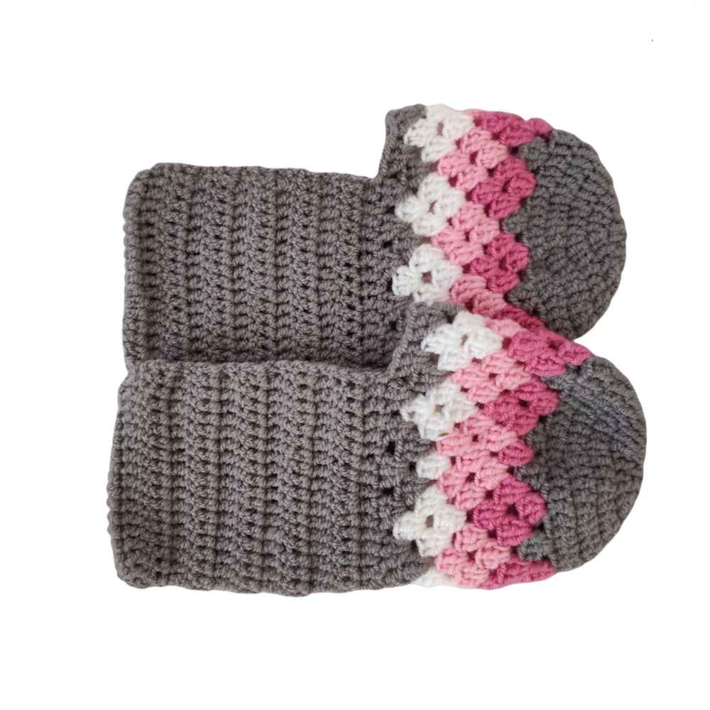 Price and Buy Crochet Slippers for Women Cotton Knitted Model Rosa