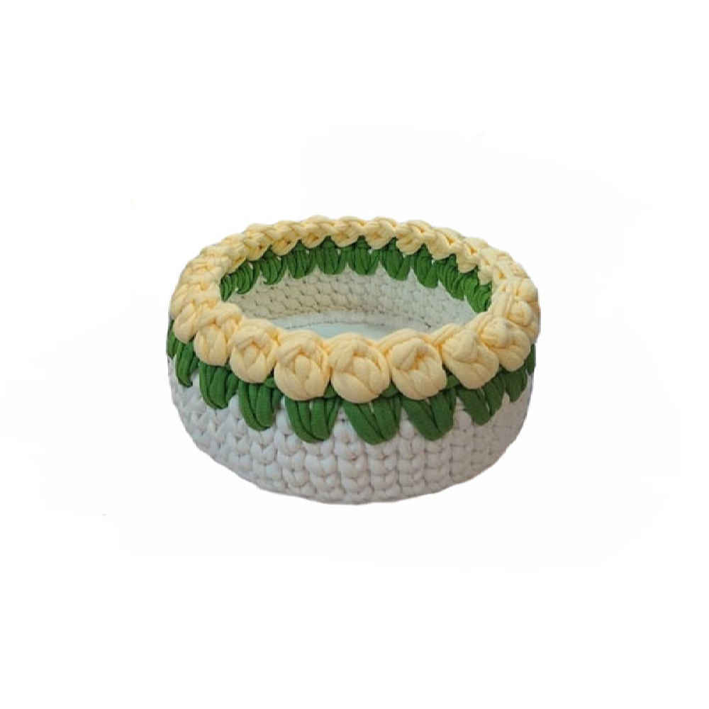 Price and Buy Crochet Storage Basket Yarn Model Laleh