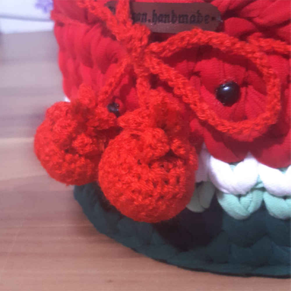 Price and Buy Crochet Storage Basket Yarn Model Yalda - Image 4