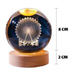 Price and Buy Crystal Ball Lamp Fantasy Night Light Ferris Wheel - Image 4