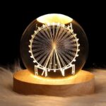 Price and Buy Crystal Ball Lamp Fantasy Night Light Ferris Wheel - Image 5