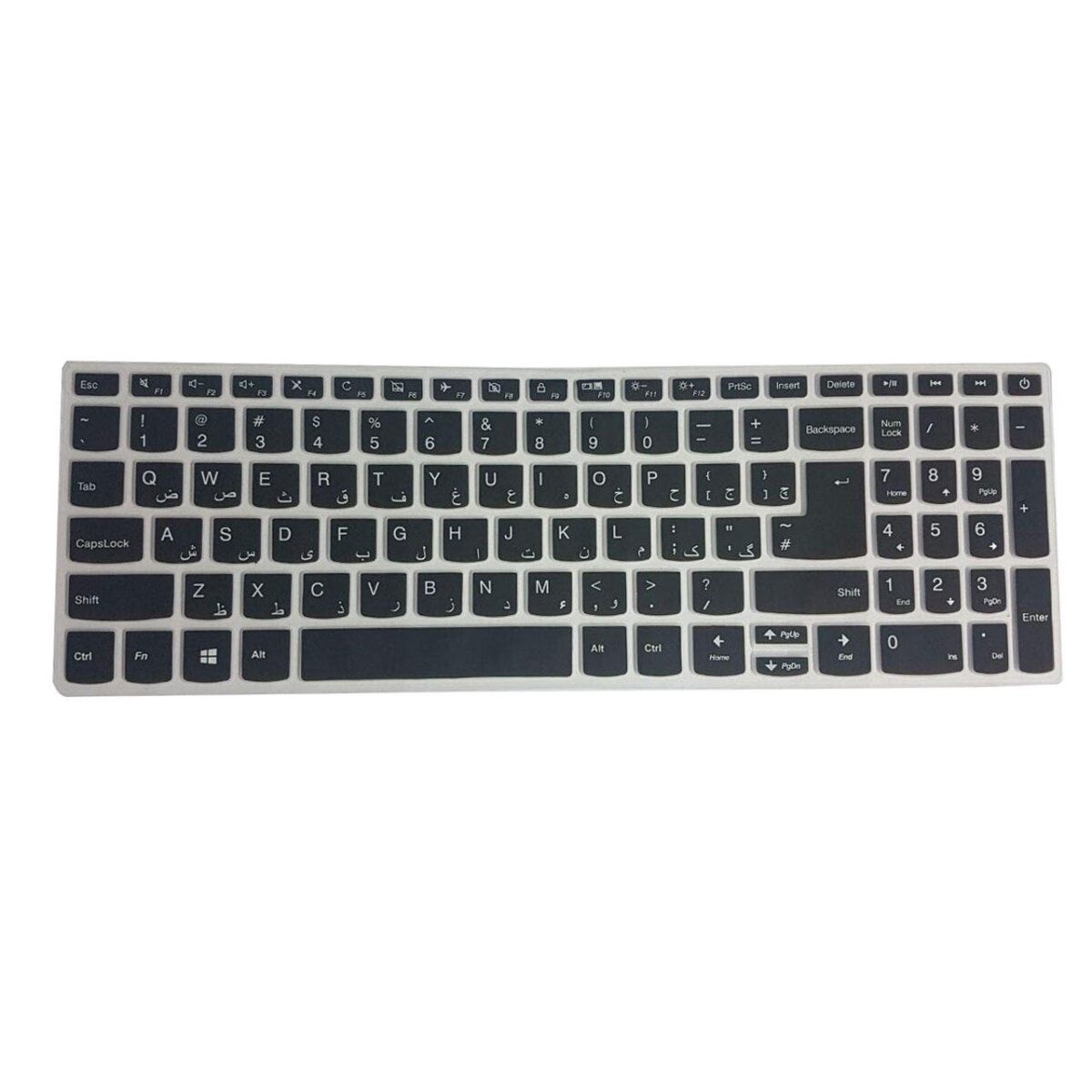 Price and Buy Crystal Keyboard Protector With Persian Label For Lenovo Laptops