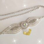 Price and Buy Crystal Pearl Kurdish Jewelry Belt – Elegant, Handcrafted & Unique for Wedding